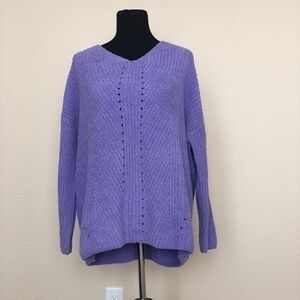 π Style & Co Knit Top - Purple